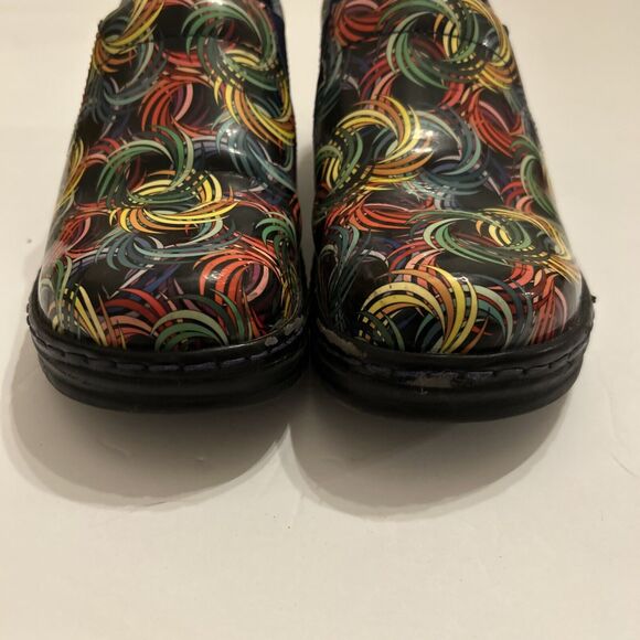 Klogs Maxum Black Multicolored Women’s Shoes Nursing Clogs‎ Size 8.5 M Support - Picture 9 of 11